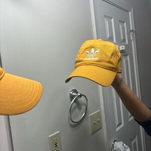 Adidas yellow cap